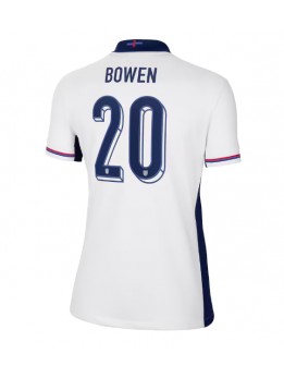 Billige England Jarrod Bowen #20 Hjemmedrakt Dame EM 2024 Kortermet